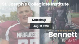 Matchup: St. Joseph's vs. Bennett  2018