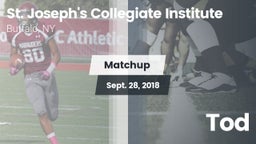 Matchup: St. Joseph's vs. Tod 2018