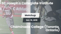 Matchup: St. Joseph's vs. Chaminade College (Toronto, Ontario) 2018
