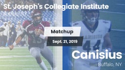 Matchup: St. Joseph's vs. Canisius  2019