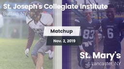 Matchup: St. Joseph's vs. St. Mary's  2019