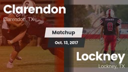 Matchup: Clarendon vs. Lockney  2017