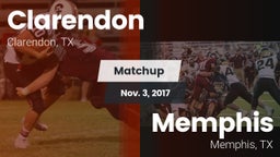 Matchup: Clarendon vs. Memphis  2017