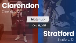 Matchup: Clarendon vs. Stratford  2018
