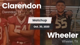 Matchup: Clarendon vs. Wheeler  2020
