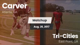 Matchup: Carver  vs. Tri-Cities  2017