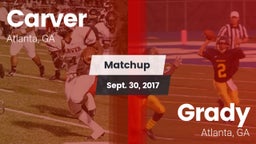 Matchup: Carver  vs. Grady  2017