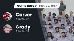 Recap: Carver  vs. Grady  2017