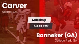 Matchup: Carver  vs. Banneker  (GA) 2017