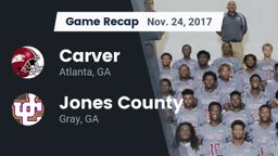 Recap: Carver  vs. Jones County  2017