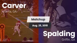 Matchup: Carver  vs. Spalding  2018