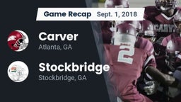 Recap: Carver  vs. Stockbridge  2018