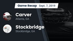Recap: Carver  vs. Stockbridge  2019