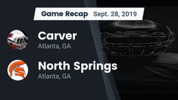 Recap: Carver  vs. North Springs  2019