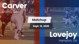Matchup: Carver  vs. Lovejoy  2020