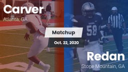 Matchup: Carver  vs. Redan  2020