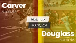 Matchup: Carver  vs. Douglass  2020