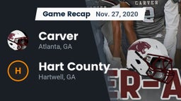 Recap: Carver  vs. Hart County  2020