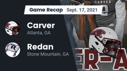 Recap: Carver  vs. Redan  2021