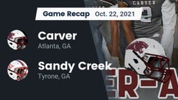 Recap: Carver  vs. Sandy Creek  2021