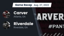 Recap: Carver  vs. Riverdale  2022