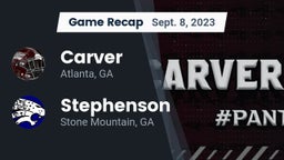 Recap: Carver  vs. Stephenson  2023