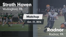 Matchup: Strath Haven vs. Radnor  2016