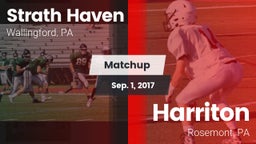 Matchup: Strath Haven vs. Harriton  2017