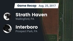 Recap: Strath Haven  vs. Interboro  2017