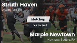 Matchup: Strath Haven vs. Marple Newtown  2018