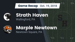 Recap: Strath Haven  vs. Marple Newtown  2018