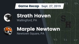 Recap: Strath Haven  vs. Marple Newtown  2019