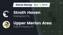 Recap: Strath Haven  vs. Upper Merion Area  2019