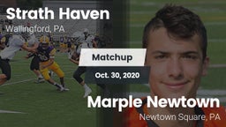 Matchup: Strath Haven vs. Marple Newtown  2020