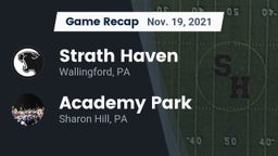 Recap: Strath Haven  vs. Academy Park  2021