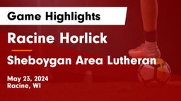 Racine Horlick vs Sheboygan Area Lutheran  Game Highlights - May 23, 2024