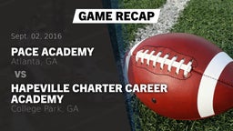Recap: Pace Academy  vs. Hapeville Charter Career Academy 2016
