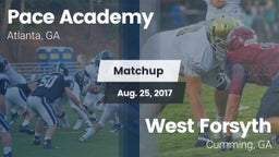Matchup: Pace Academy vs. West Forsyth  2017