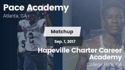 Matchup: Pace Academy vs. Hapeville Charter Career Academy 2017