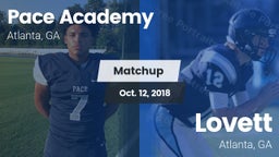 Matchup: Pace Academy vs. Lovett  2018
