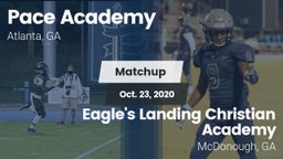 Matchup: Pace Academy vs. Eagle's Landing Christian Academy  2020