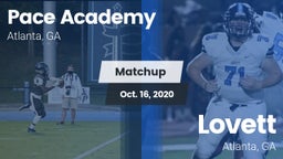 Matchup: Pace Academy vs. Lovett  2020