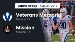 Recap: Veterans Memorial  vs. Mission  2018
