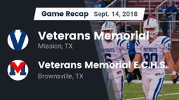 Recap: Veterans Memorial  vs. Veterans Memorial E.C.H.S. 2018