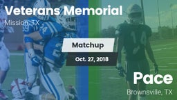Matchup: Veterans Memorial vs. Pace  2018