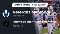 Recap: Veterans Memorial  vs. Pharr-San Juan-Alamo Memorial  2019