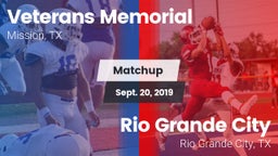 Matchup: Veterans Memorial vs. Rio Grande City  2019
