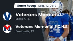 Recap: Veterans Memorial  vs. Veterans Memorial E.C.H.S. 2019