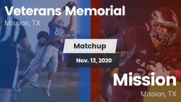 Matchup: Veterans Memorial vs. Mission  2020