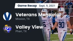 Recap: Veterans Memorial  vs. Valley View  2021